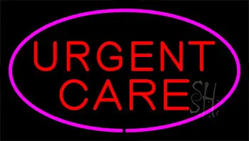 Urgent Care Pink Neon Sign