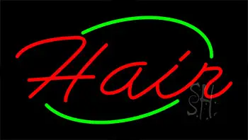 Hair Animated Neon Sign