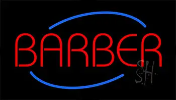 Barber Animated Neon Sign