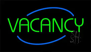 Animated No Vacancy Neon Sign