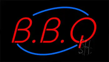 Bbq Animated Neon Sign