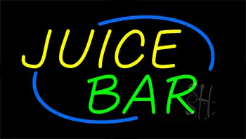 Juice Bar Animated Neon Sign