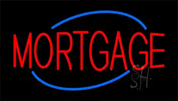 Mortgage Animated Neon Sign