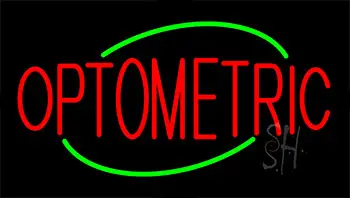 Optometric Animated Neon Sign