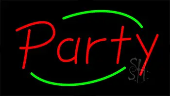 Party Flashing Neon Sign