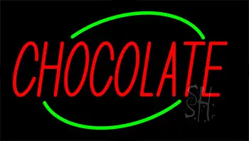 Chocolate Animated Neon Sign