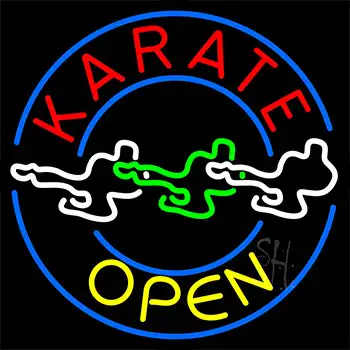 Karate Neon Sign