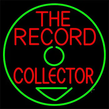 The Record Collector Neon Sign