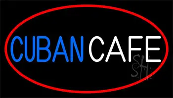 Cuban Cafe Neon Sign