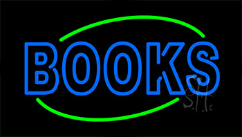 Double Stroke Books Neon Sign