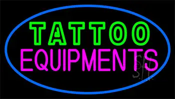 Double Stroke Tattoo Equipment Neon Sign