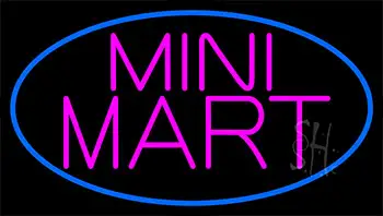 Pink Mini Mart Neon Sign