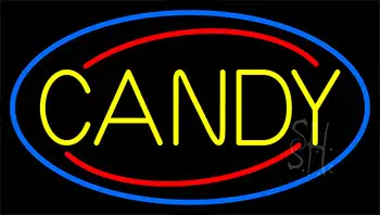 Yellow Candy Neon Sign