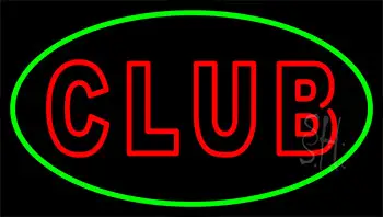 Block Club Neon Sign