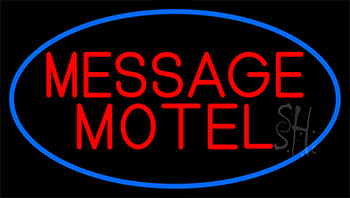 Custom Motel Neon Sign