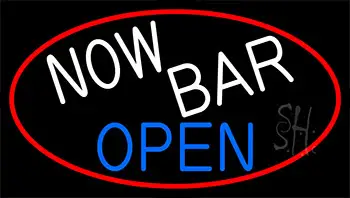 Now Bar Open Neon Sign