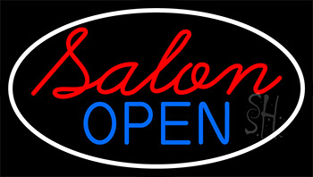 Salon Open Neon Sign