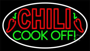 Chili Cook Off Neon Sign