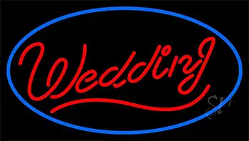 Wedding Cursive Neon Sign