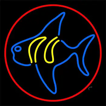Fish 4 Neon Sign