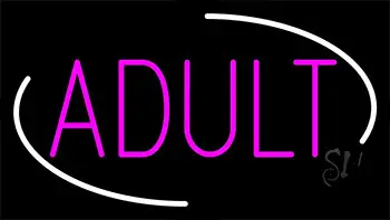 Pink Adult Neon Sign