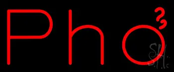 Red Pho Neon Sign