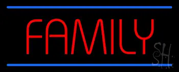 Family Neon Sign