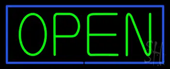 Open Bg Neon Sign