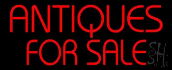 Red Antiques For Sale Neon Sign