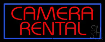 Camera Rental Neon Sign
