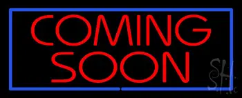 Coming Soon Neon Sign