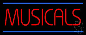 Musicals Neon Sign