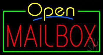 Mailbox Open Neon Sign