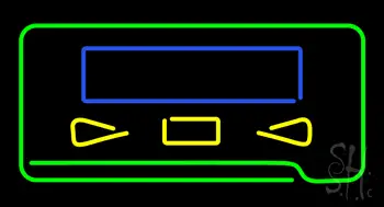 Pager Logo Neon Sign