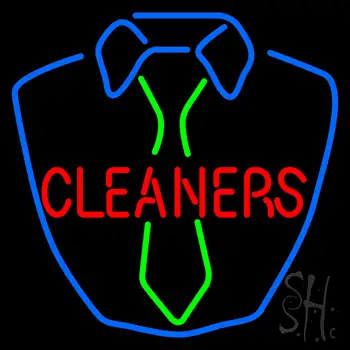 Cleaners Shirt Logo Neon Sign