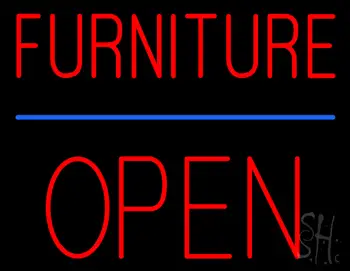 Furniture Block Open Neon Sign