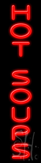 Hot Soups Neon Sign