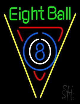 Eight Ball Pool Bar Neon Sign