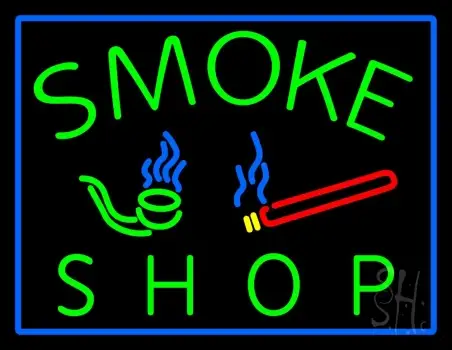 Smoke Shop Bar Neon Sign