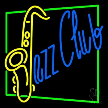Jazz Club With Saxophone Neon Sign