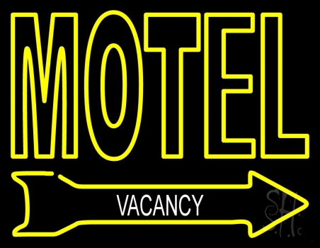 Motel Vacancy Neon Sign