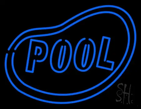 Pool Swimming Neon Sign