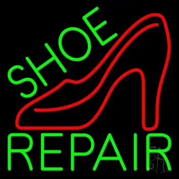 Shoe Repair With Sandal Neon Sign