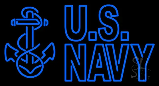 Us Navy Neon Sign