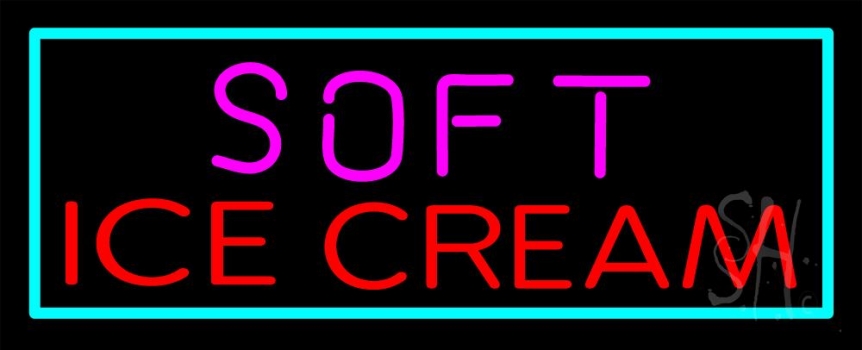 Soft Ice Cream Neon Sign