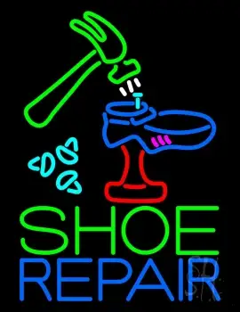 Shoe Repair Tools Neon Sign