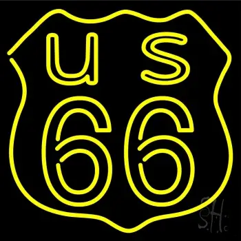 Us 66 Neon Sign