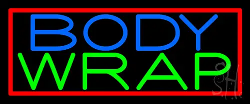 Body Wrap Neon Sign