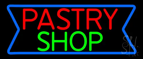 Custom Pastry Shop Neon Sign