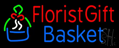 Florist Gift Basket Neon Sign